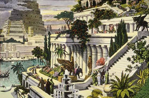Die Hängenden Gärten
von Babylon