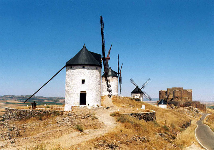 Windmhlen in Spanien